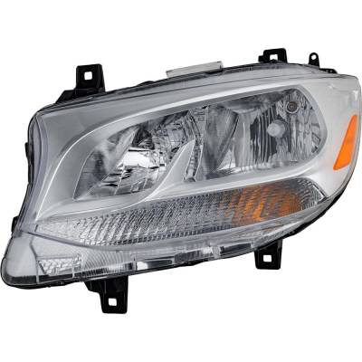 Rareelectrical - Headlight Compatible With 2019-2022 Mercedes-Benz Sprinter 1500 Sprinter 2500 Sprinter 3500 Left