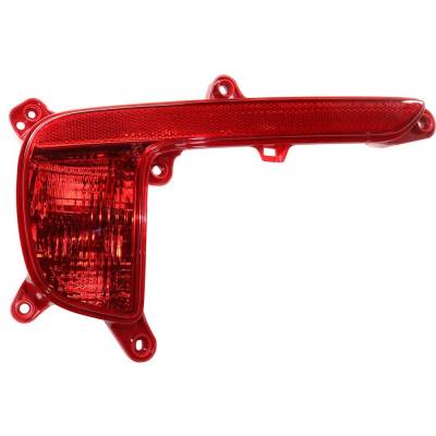Rareelectrical - New Left Rear Bumper Reflector Compatible With Kia Rio Lx 4 Cyl 1.6L Rio Sx 4 Cyl 1.6L Ex 2016-2017