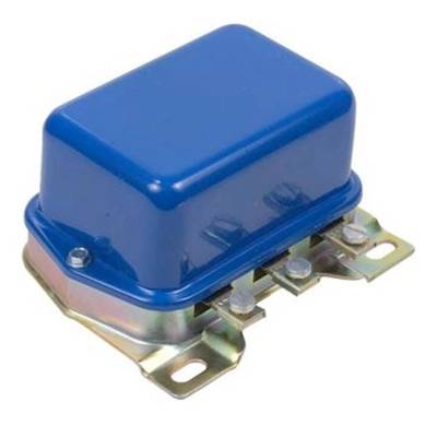 Rareelectrical - New 6V Voltage Regulator Compatible With Ford Delco Generator 3-Terminal B-Circuit Positive Ground