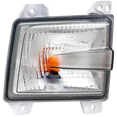 Rareelectrical - New Right Front Turn Signal Light Compatible With Honda Ridgeline Rtl 6 Cyl 3.5L Ridgeline Black