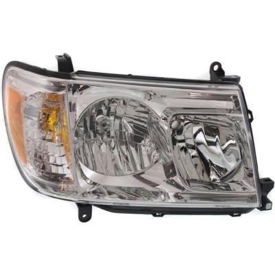 Rareelectrical - Headlight Compatible With 2005-2007 Toyota Land Cruiser Right Passenger Side Halogen Rbt100103