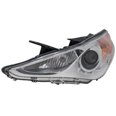 Rareelectrical - Headlight Compatible With 2011-2014 Hyundai Sonata 2.4L 2.0L I4 Left Driver Side Halogen Reph100132q