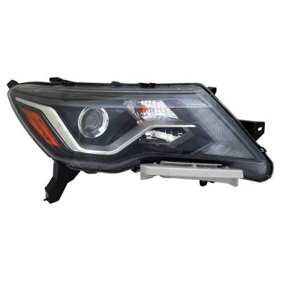 Rareelectrical - New Right Led Head Light Fits Nissan Pathfinder 2017-2019 26010-9Pf1a 260109Pf1a