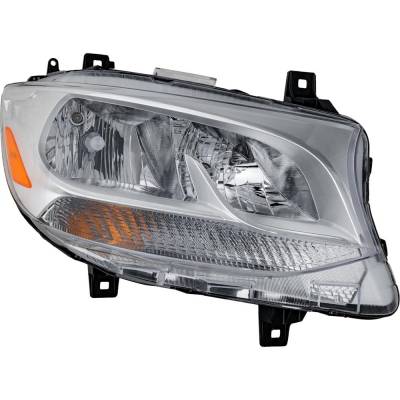 Rareelectrical - Headlight Compatible With 2019-2022 Mercedes-Benz Sprinter 1500 Sprinter 2500 Sprinter 3500 Right