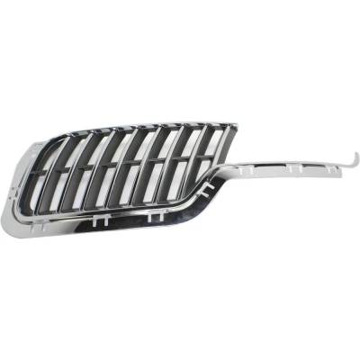 Rareelectrical - Chrome Shell Grille Assembly Compatible With Lincoln Mkz Base 6 Cyl 3.5L 2010-2012 Fo1200546