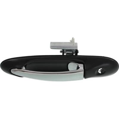 Rareelectrical - Front Driver Side Exterior Door Handle Compatible With 2003-2011 Lincoln Town Car Chrome Lever With