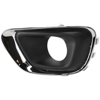 Rareelectrical - New Left Front Fog Light Trim Compatible With Jeep Compass North Edition Compass Base Trailhawk 4
