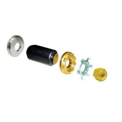 Rareelectrical - Rubex Interchangeable Propeller Hub Kit Compatible With Mercury 40-300Hp Outboard 1-1/4 Propshaft 19
