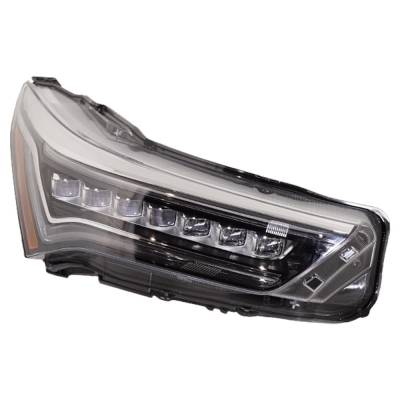 Rareelectrical - Headlight Compatible With 2019-2021 Acura Rdx 2.0L I4 K20c6 Right Passenger Side Led Ra10010021q