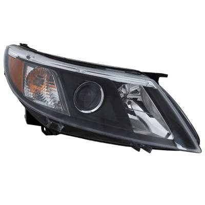 Rareelectrical - Headlight Compatible With 2008-2010 Saab 9-3 2.0L 2.8L I4 B207r/B207l B284 Right Passenger Side