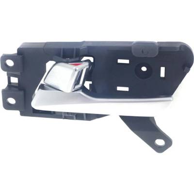 Rareelectrical - Front Or Rear Driver Side Interior Door Handle Compatible With 2015-2017 Hyundai Sonata Silver With