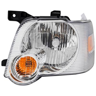 Rareelectrical - Headlight Compatible With 2006-2010 Ford Explorer Explorer Sport Trac 4.0L 4.6L V6 Left Driver Side