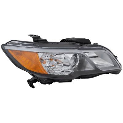 Rareelectrical - Headlight Compatible With 2013-2015 Acura Rdx 3.5L V6 J35y2 Right Passenger Side Halogen Repa100185q