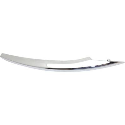 Rareelectrical - New Right Front Fog Light Trim Compatible With Lincoln Mkz Base Mkz Black Label Hybrid Mkz Black