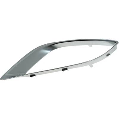 Rareelectrical - New Silver Fog Light Trim Compatible With Dodge Durango Gt Durango Citadel Limited Citadel Platinum