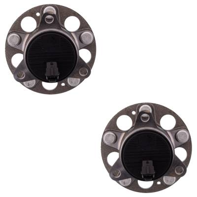 Rareelectrical - Pair Of Rear Hub Bearing Assembly Compatible With 2017-2024 Hyundai Veloster Kia Niro Forte 5-Lug