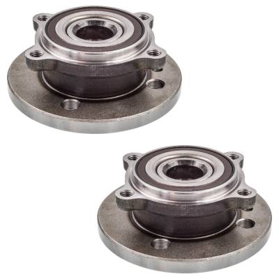 Rareelectrical - Pair Of Front Hub Bearing Assembly Compatible With 2007-2015 Mini Cooper Clubman Countryman Classic