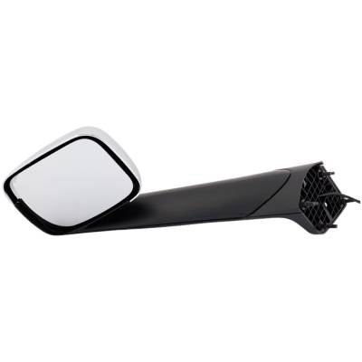 Rareelectrical - Left Driver Side Heated Manual Mirror Compatible With 2018-2021 Freightliner Cascadia 126 116 Bbc
