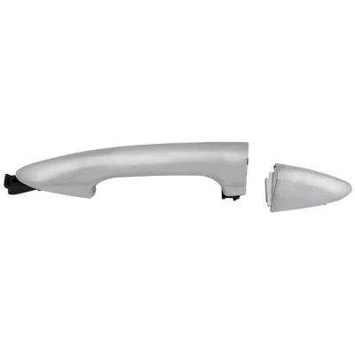 Rareelectrical - New Front Driver Side Exterior Door Handle Compatible With 2012-2017 Hyundai Accent Chrome Without