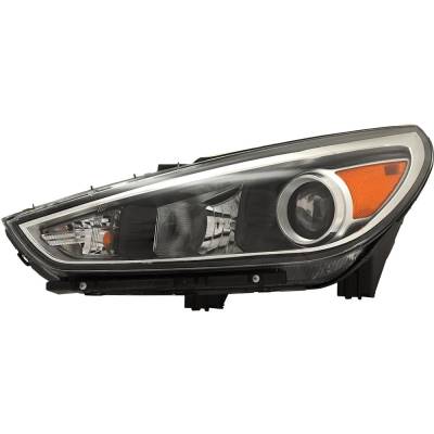 Rareelectrical - Headlight Compatible With 2018-2020 Hyundai Elantra Gt Left Driver Side Halogen Rh10010062q