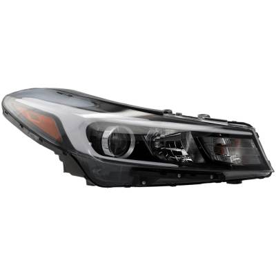 Rareelectrical - Headlight Compatible With 2017-2018 Kia Forte Forte5 2.0L 1.6L I4 Right Passenger Side Halogen