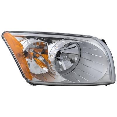 Rareelectrical - Headlight Compatible With 2007-2012 Dodge Caliber 2.0L 2.4L I4 Ecn Ed3 Ece Right Passenger Side