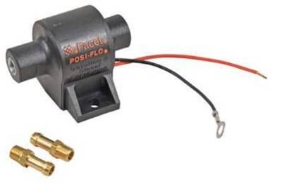 Rareelectrical - New 12V Facet Posi-Flo Solid State Fuel Pump Compatible With Carbureted Cars Vans Light Trucks