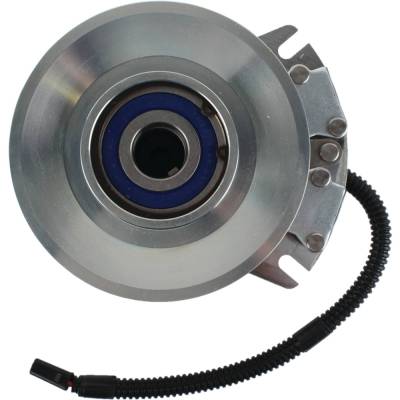 Rareelectrical - Electric Pto Clutch 1-1/8" Shaft Compatible With Hustler Super Z Mini Z 52" 60" 72" Deck Replaces