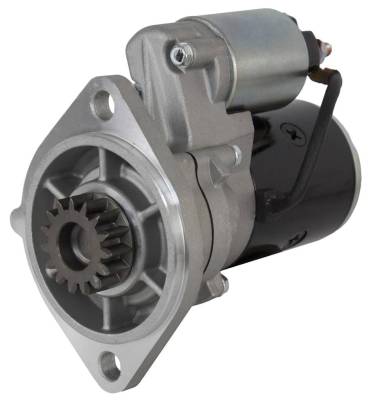 Rareelectrical - Starter Motor 12V 2Kw Compatible With Kobelco Sr-5 Sk-20 Sk-27 Sk025-7 Mini Excavator Digger Yanmar