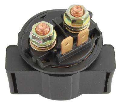Rareelectrical - New Starter Relay Solenoid 12V Compatible With 1985-2007 Kawasaki Vn750 Vulcan Zg1200 Voyager Zr550
