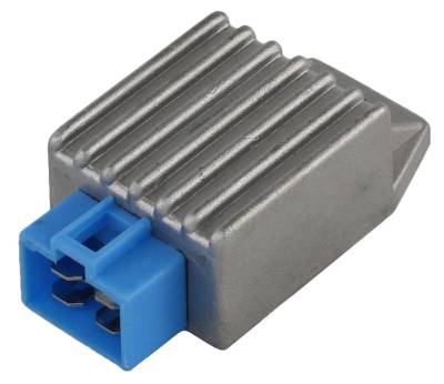 Rareelectrical - New 12V Voltage Regulator Rectifier Compatible With 1990-1995 Yamaha Golf Cart G8 G9 Fleet Classic