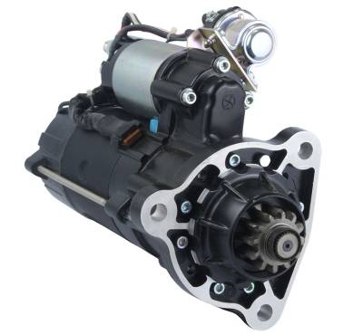 Rareelectrical - New 12V Starter Compatible With 2004-2010 Mack Le Mr Rb Rd Dm Dmm Mp7 11.0L 6-Cyl Diesel Volvo Vnl