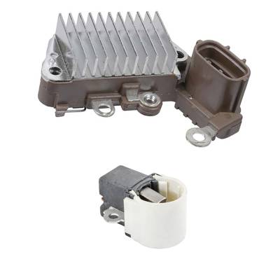 Rareelectrical - New 12 Volt Regulator Kit Fits Kobelco Excavator 30Sr-3 Yanmar 3Tnv88 2005-2007