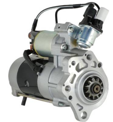 Rareelectrical - New 24V 5.0Kw Plgr Starter Motor Compatible With Mitsubishi Fuso 4M50 4.9L 4-Cyl Dohc Turbo Diesel