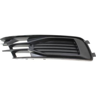 Rareelectrical - New Textured Black Fog Light Cover Compatible With Audi A6 Quattro Prestige A6 Quattro Tdi