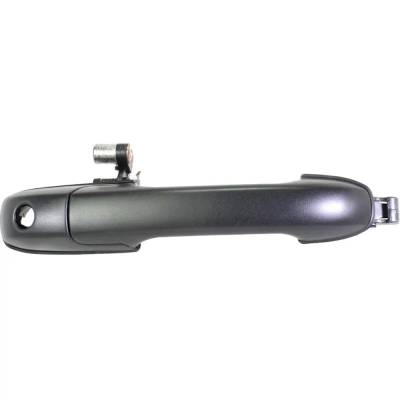 Rareelectrical - Front Passenger Side Exterior Door Handle Compatible With 2006-2008 Honda Pilot Textured Black With