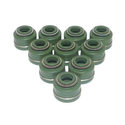 Rareelectrical - New Valve Stem Seal Kit Compatible With Honda Ktm Kawasaki Prairie 4X4 Advantage Classic 360Cc Duke