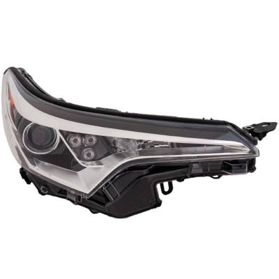 Rareelectrical - Headlight Compatible With 2018-2019 Toyota C-Hr 2.0L I4 Right Passenger Side Halogen Rt10010039