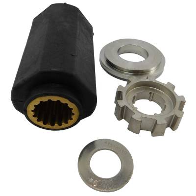 Rareelectrical - New 150-300 Hp Propeller Hub Kit Compatible With Johnson/Evinrude 6 Cyl 3.600 Bore E-Tec 150 175