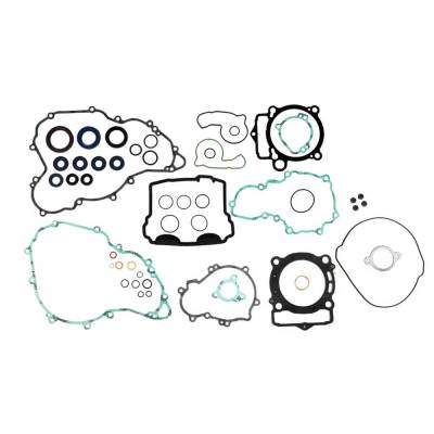 Rareelectrical - Complete Engine Gasket Set Compatible With 2013-2016 Ktm 350 Exc-F Sx-F Xc-F 350Cc Dohc 4-Stroke