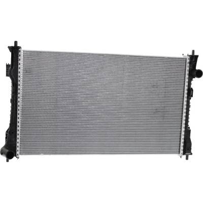 Rareelectrical - Aluminum Radiator Compatible With Ford Police Interceptor Sedan Base 6 Cyl 3.5L Taurus Sho 6 Cyl
