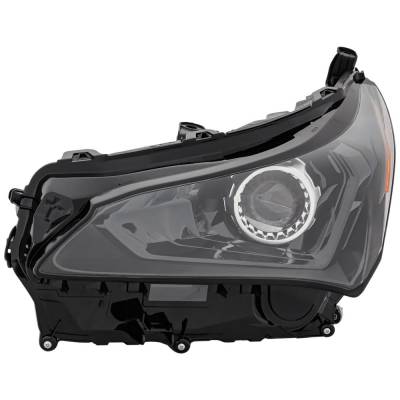 Rareelectrical - New Headlight Compatible With 2018-2021 Lexus Nx300 Nx300h 2.5L 2.0L I4 Left Driver Side Halogen