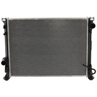 Rareelectrical - Cooling Radiator Assembly Fits 2009-2010 Chrysler Dodge 300 Sedan Challenger Coupe Charger Sedan