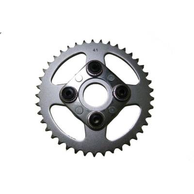Rareelectrical - Rear Drive Sprocket 41T 520 Chain Steel Compatible With Honda Atc 185S (1983) Atc 250R (1981-1982)