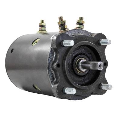 Rareelectrical - New Heavy Duty Winch Motor Compatible With Ramsey Pro 5000 6000 8000 Western Motor W-7938 W-7937