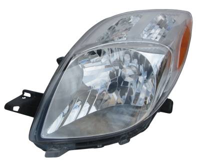 Rareelectrical - New Left Headlight Compatible With Toyota Yaris 2007-2008