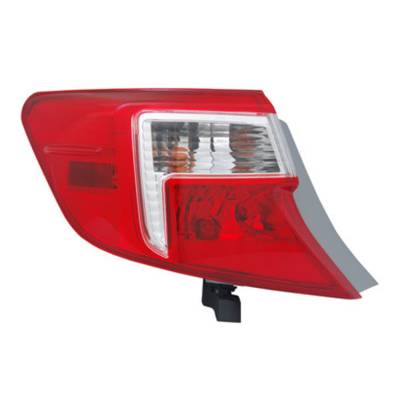 Rareelectrical - New Left Tail Light Compatible With Toyota Camry 2012-2014