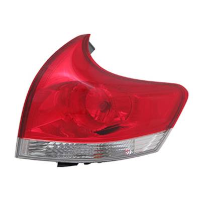 Rareelectrical - New Outer Right Tail Light Compatible With Toyota Venza 2009