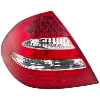 Rareelectrical - Led Tail Light Assembly Left Driver Side Compatible With 2003-2006 Mercedes-Benz E320 E500 E55 Amg