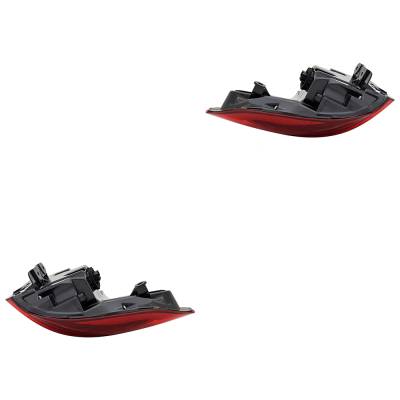 Rareelectrical - Pair Of Tail Lights Fits Mercedes-Benz Sprinter 2500